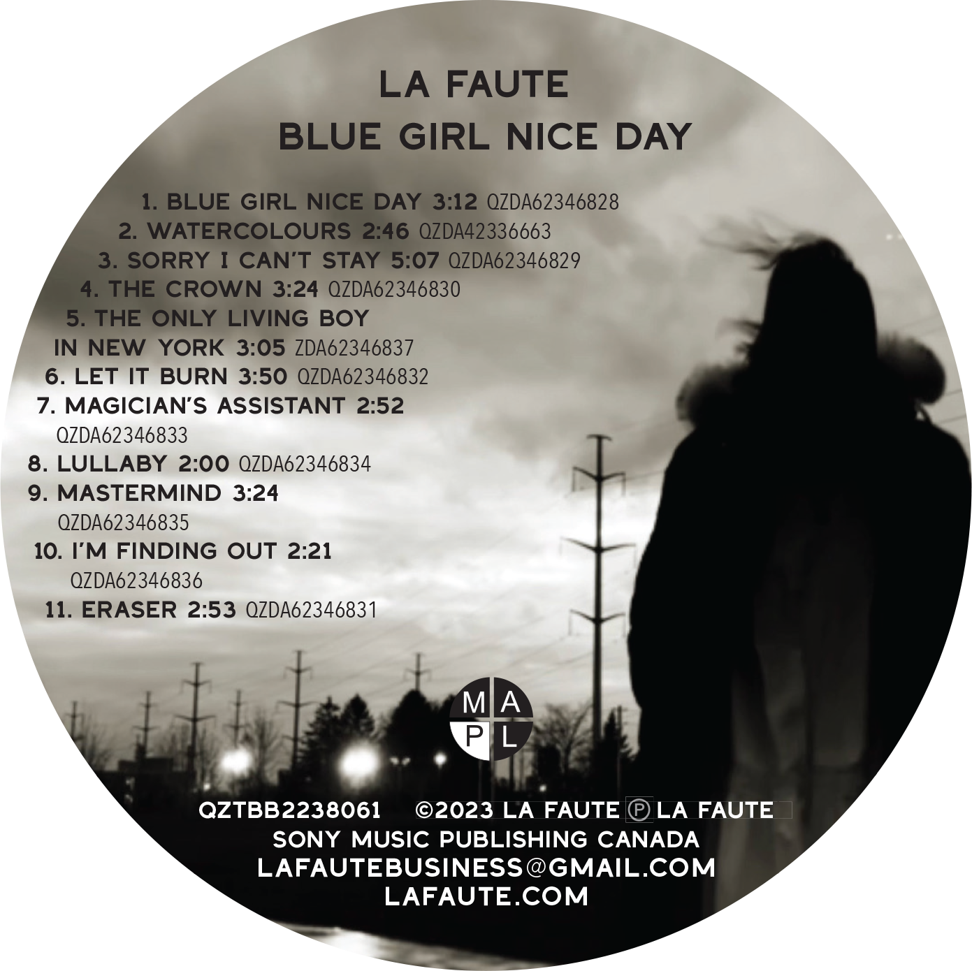 La Faute CD Face