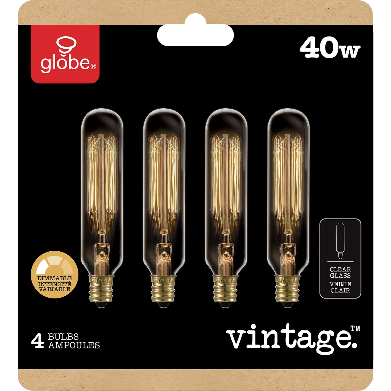 Globe Electric vintage bulb