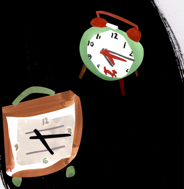 Clocks Illustration