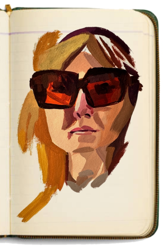 Face in Sketchbook