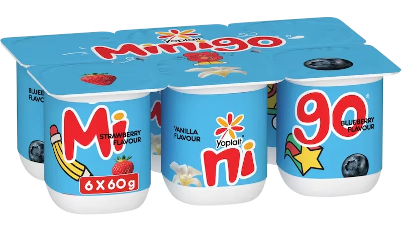 Yoplait Minigo six-pack