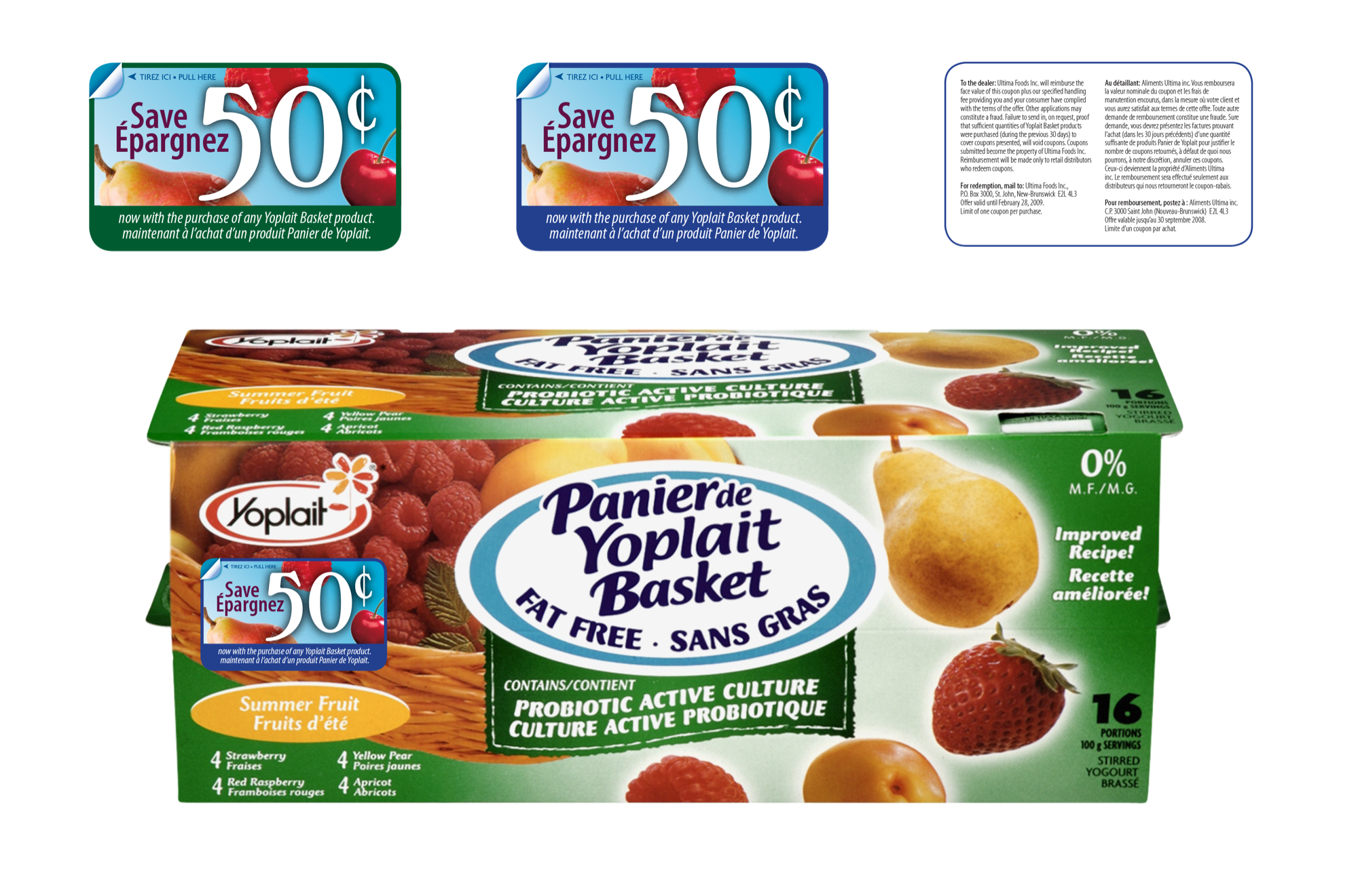 Yoplait Basket